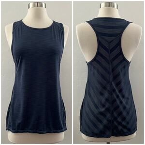 Athleta Kettlebella Racerback Tank Top Women's XS Blue Breathable Outdoors Sport